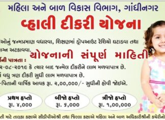 Vahali Dikri Yojna Gujarat | Vhali Dikri Yojana Application Form PDF