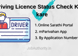 How to Check Driving License Status