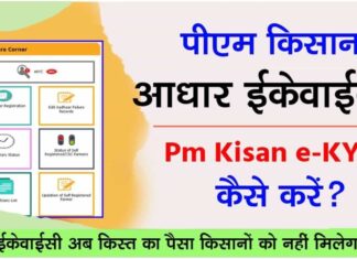 How to do PM Kisan Yojana e-KYC Online