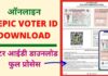 Digital Voter ID Download – How to Download e-EPIC (Voter ID) Card